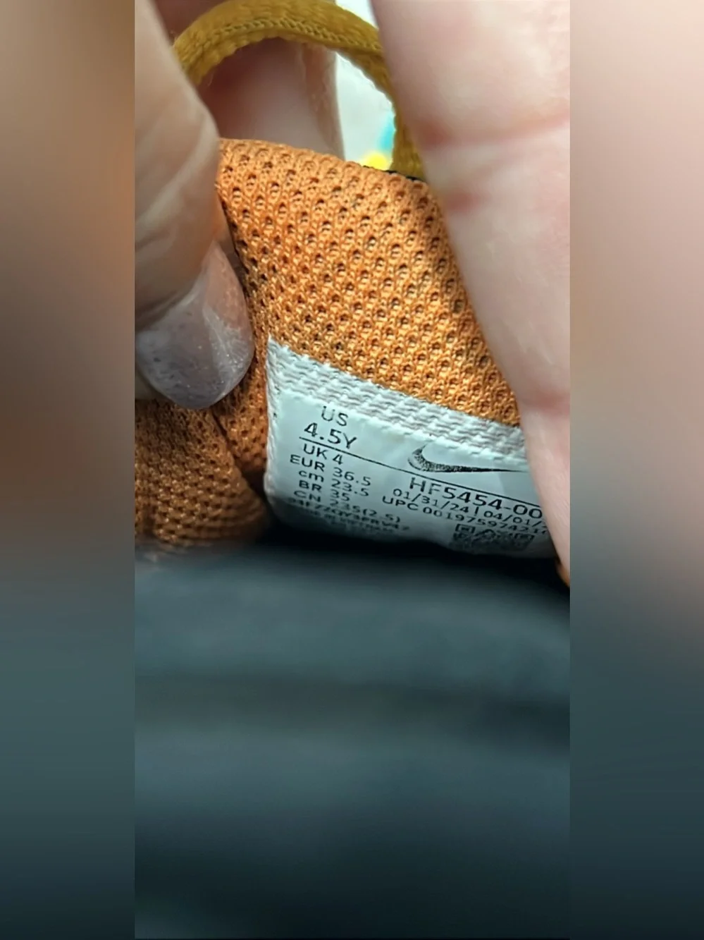Nike kids used